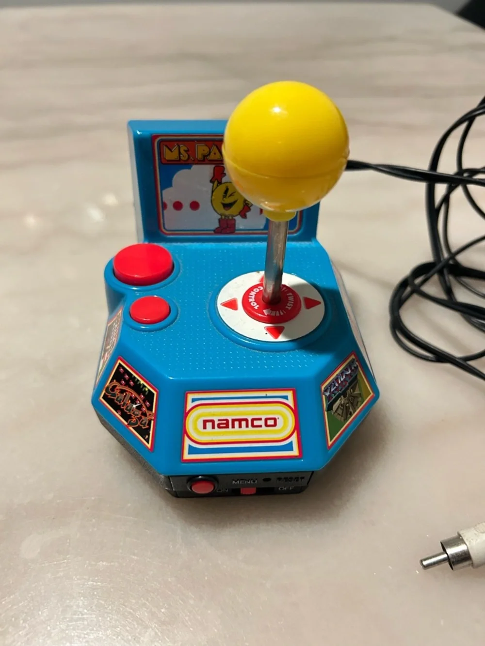 Namco Ms. Pac-Man & More Plug & Play TV Games Retro Console - 5 Games In 1